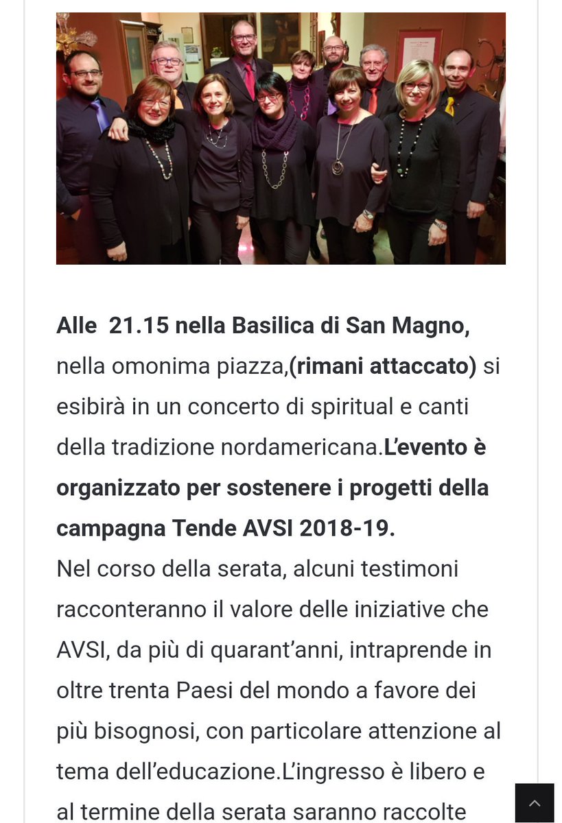 AleCom1968's tweet photo. #SottoLoStessoCielo
#TicinoNotizie ricorda il #concerto dei "Keep The Link" a #Legnano l'#1marzo, serata dedicata alle #tendeAVSI @FondazioneAVSI a favore anche del progetto "#WorkToStay, il #lavoro per vincere la #povertร " di @avsi_kenya
๐๐๐https://t.co/t0DExHOnuQ https://t.co/VB8y9U9Wsc