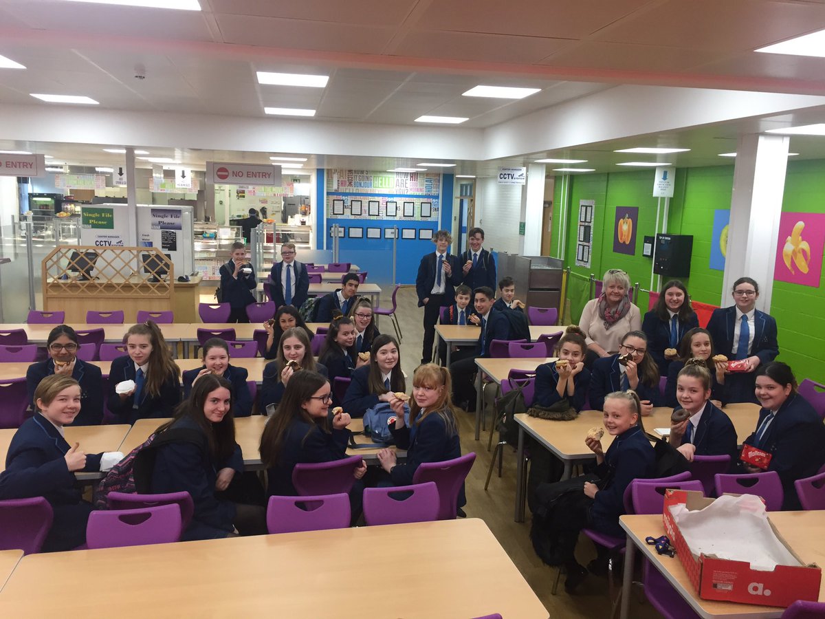 Today we recognised 28 Year 8 students @SpiresCollege who have displayed consistent excellence in work ethic, home learning and our college attributes by earning at least 50 conduct points (Achievement-Behaviour). Who will achieve an invitation to this reward next? #yummy