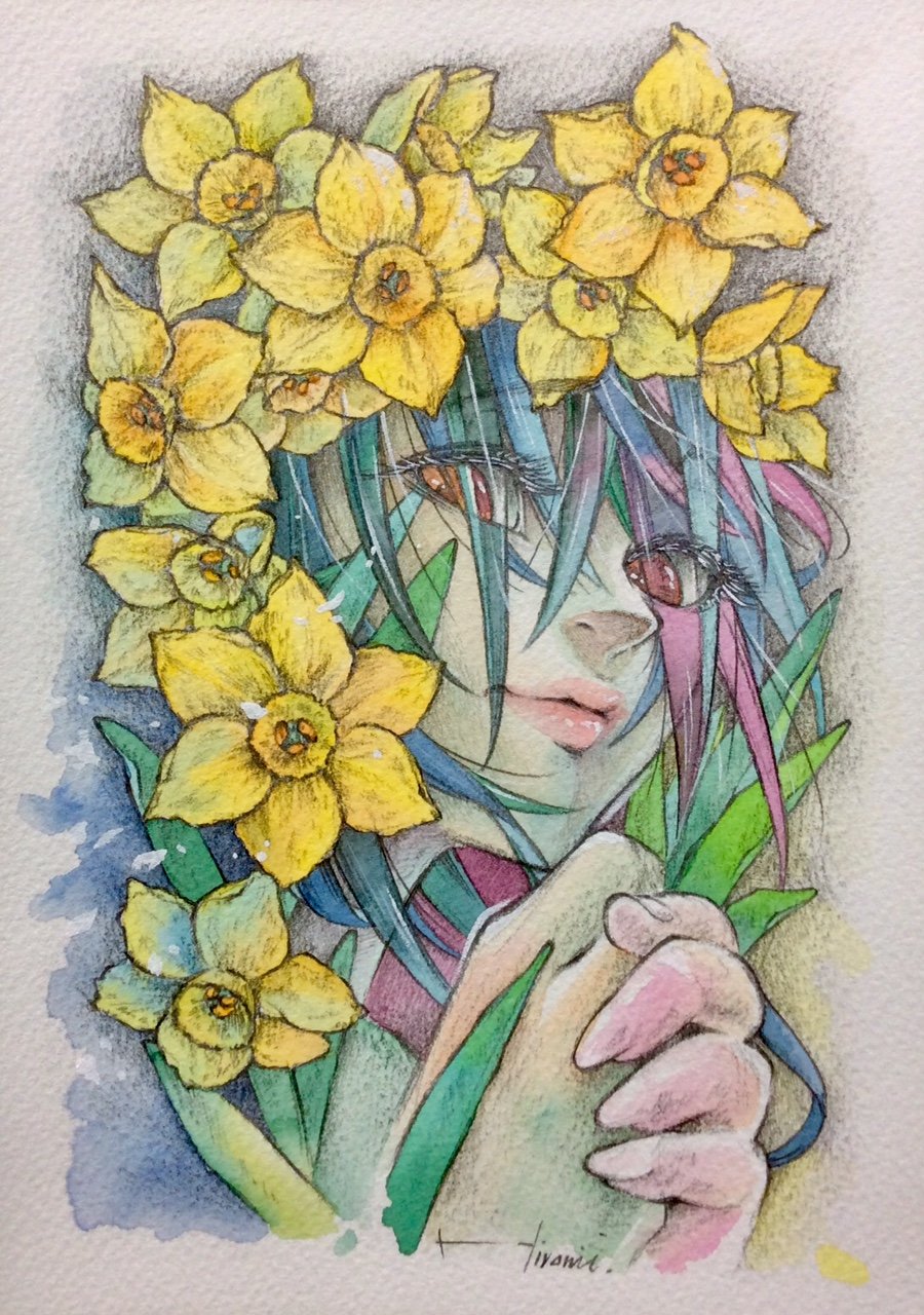 Hiro兄 冬に展示 水仙 黄 Narcissus Yellow 私のもとへ帰って 自己愛 オリジナルイラスト イラスト 絵 女性画 水彩画 透明水彩 花言葉 水仙 Drawing Illustration Watercolor Watercolorpainting Pencildrawing Hiro兄 冬に展示 水仙 黄 Narcissus Yellow 私のもとへ帰って 自己愛 オリジナルイラスト イラスト 絵 女性画 水彩画 透明水彩 花言葉 水仙 Drawing Illustration Watercolor Watercolorpainting Pencildrawing