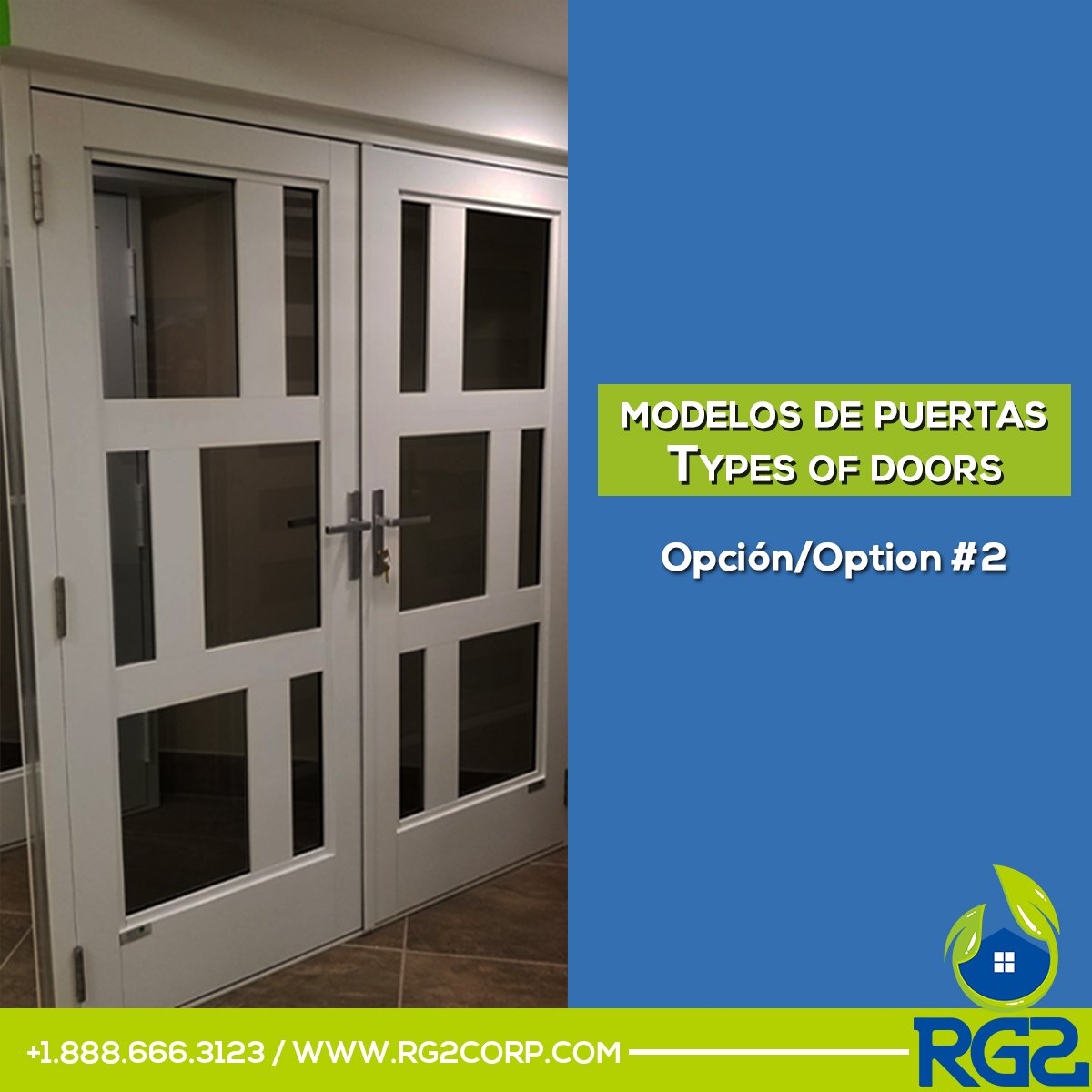 rg2corp's tweet photo. These are 2 options of doors that you can install in your home, which of the 2 do you prefer?

#RG2 #Florida #Miami #DoorsInstallations #Remodeling https://t.co/3xk8F3Umxs