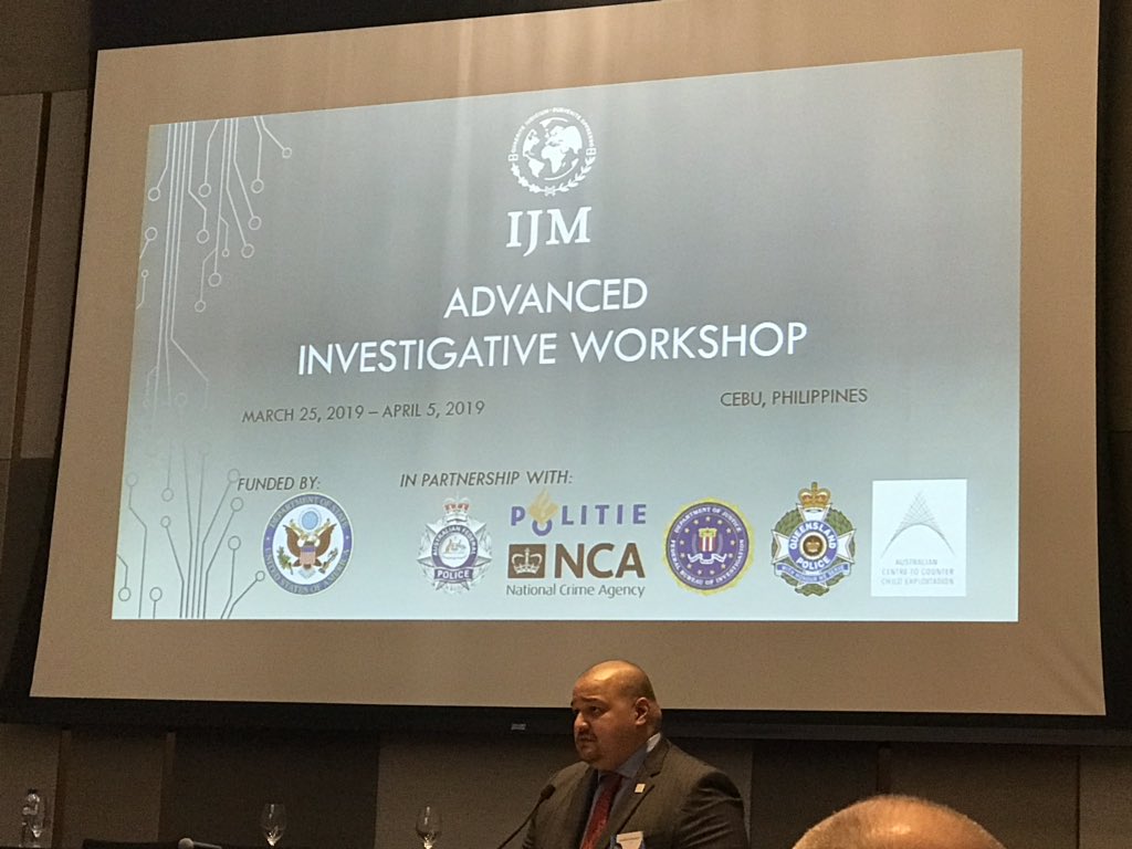 tweetdanevans's tweet image. This week the fight to combat CSE has been centre stage in the Philippines. Fantastic South East Asian regional dialogue  and launch of the joint @AusFedPolice @NCA_ANZ @IJM @pnppio Philippines Internet Crimes Against Children Centre. #win4kids #endosec