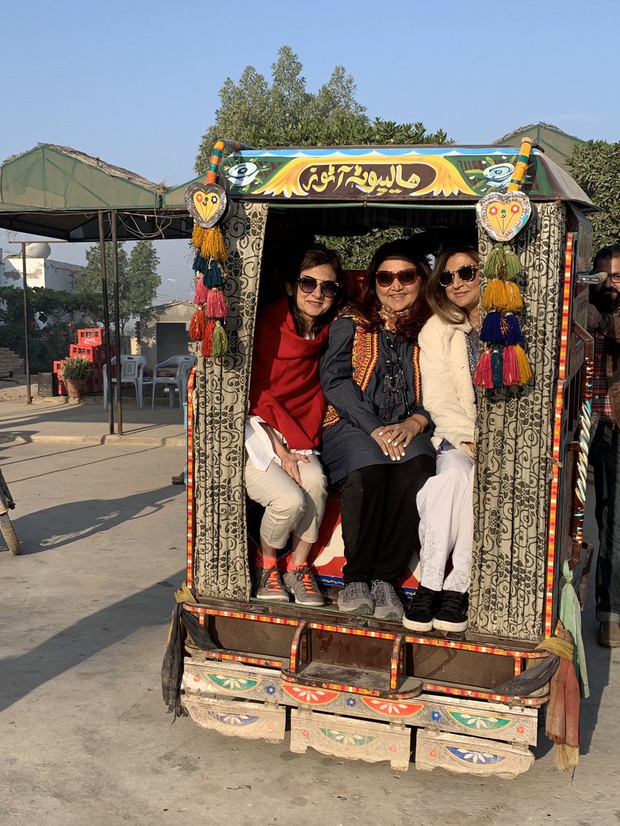 CalpakEdu's tweet photo. Enjoying the local hospitality! Locals warmly greeted us &amp; gave us a taste of the auto rickshaw. “California Southern University proudly sponsors the CalPak Tharparkar Project 2019" #Seldofficial #SEFSindh #Pakistan #USAID #empowerment 
#education #literacy #girls @seldofficial https://t.co/9mq1wIGa6g