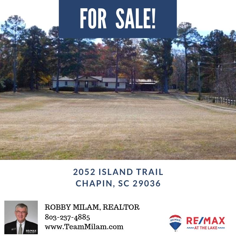 RobbyMilam's tweet photo. Thinking about buying or selling real estate? Contact me today! #REMAX #AtTheLake #RobbyMilam #LakeMuray #Chapin #Lexington #SC #Columbia https://t.co/1wwCDOROhb