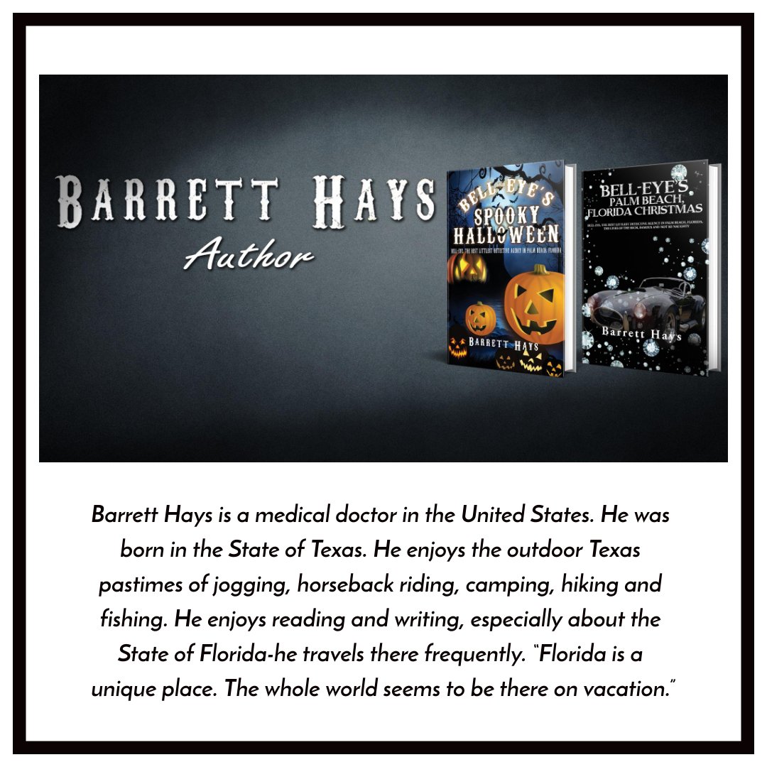 authorBHays's tweet photo. Visit https://t.co/v5ALx8jkjM to know more about Barrett Hays.
#BellEye #BarrettHays #ToplinkPublishing https://t.co/CrVhvUVNRy