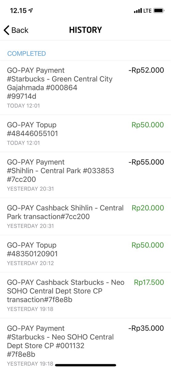 antoniusmartin's tweet photo. @gopayindonesia halo min, untuk cashback gopaynya kok tidak masuk ke akun ya? Transaksi di starbucks hari ini. https://t.co/vzADyadydI