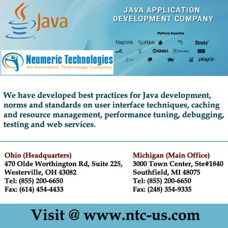 VenkiNtc's tweet image. Java Application Development Company
ntc-us.com/NtcTechnology/…

#JavaApplicationDevelopment #JavaApplicationDevelopmentCompany #JavaDevelopment