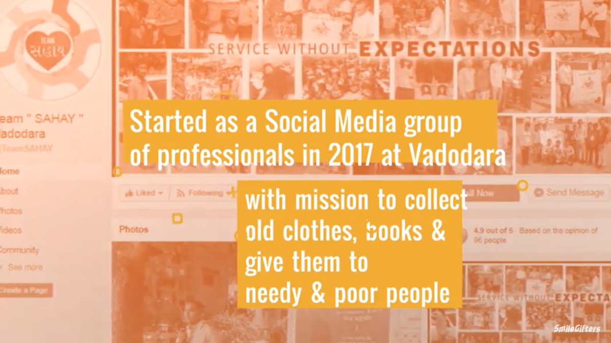 smilegifters's tweet photo. We present #littleactsofgoodness part 15 ft. #Vadodara based social services organisation-Team ‘SAHAY’ who work for upliftment of the society through initiatives like ‘Ram Roti Sewa’ providing nutritious food to homeless. To join them call +919662023148.
https://t.co/R49NHadROT https://t.co/t1GkDfjQJk