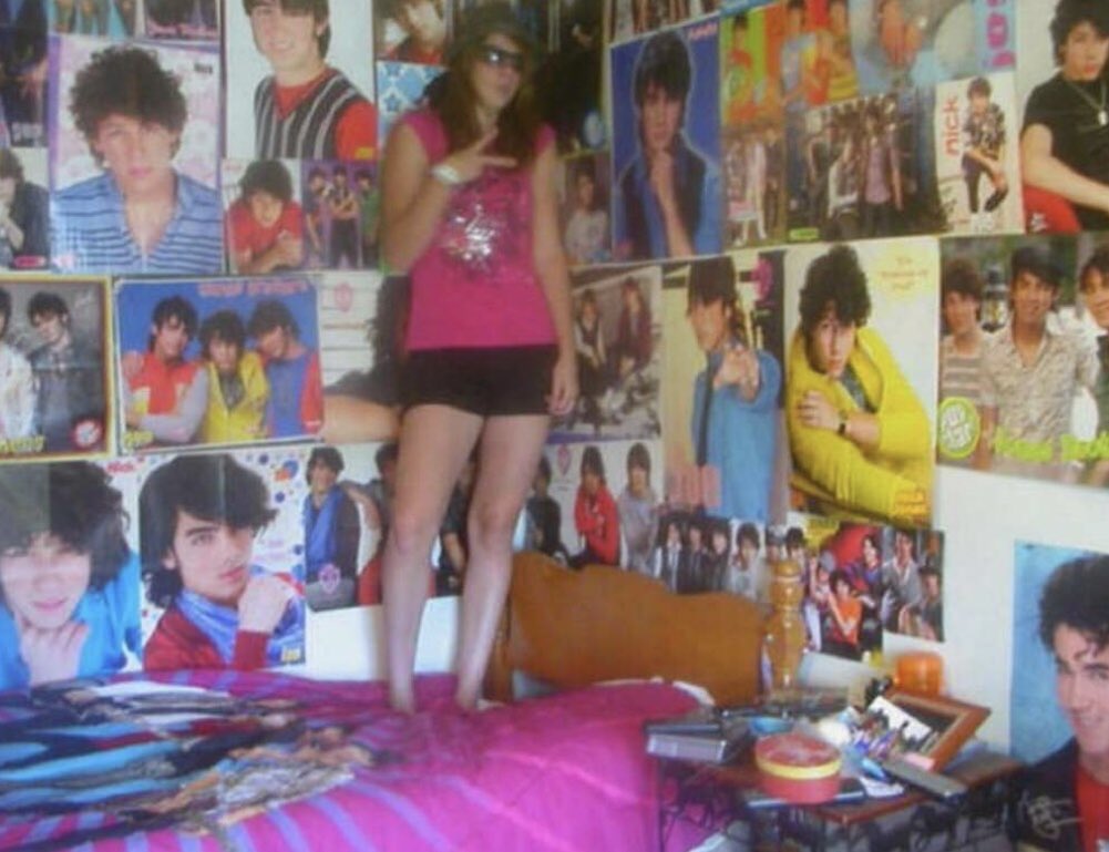 The Jonas Brothers: Hey guys, we are ba-

Me: