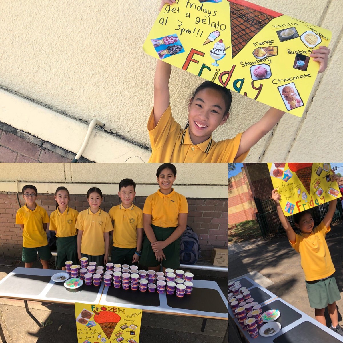 The first Frozen Friday’s of 2019 started off with a bang. Year 6 is working hard to fundraise for their farewell. Come support us if you can. We are selling gelato every Friday afternoon for only $2. <a href="/FairWestPS/">Fairfield West PS</a> <a href="/Genelle029/">Genelle Petruszenko</a>
