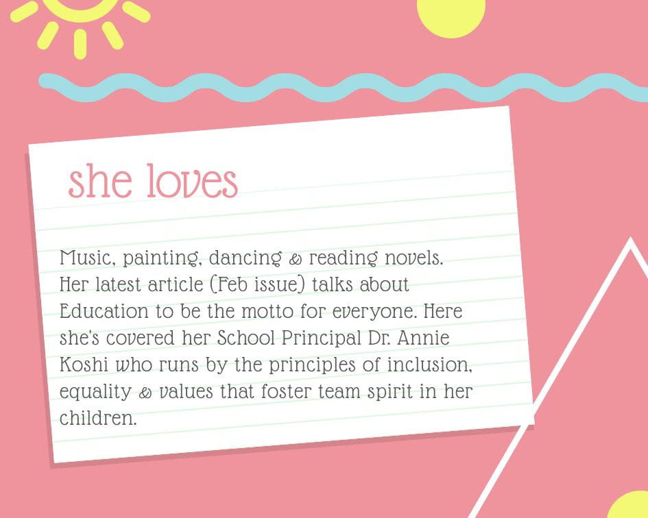 rainbowhomesin's tweet photo. Meet our #childjournalist of quarterly magazine #Rainbowsathi from Delhi #rainbowhomes.
The #article featured talks about #inclusion n in #education https://t.co/iJzXMDPVYZ