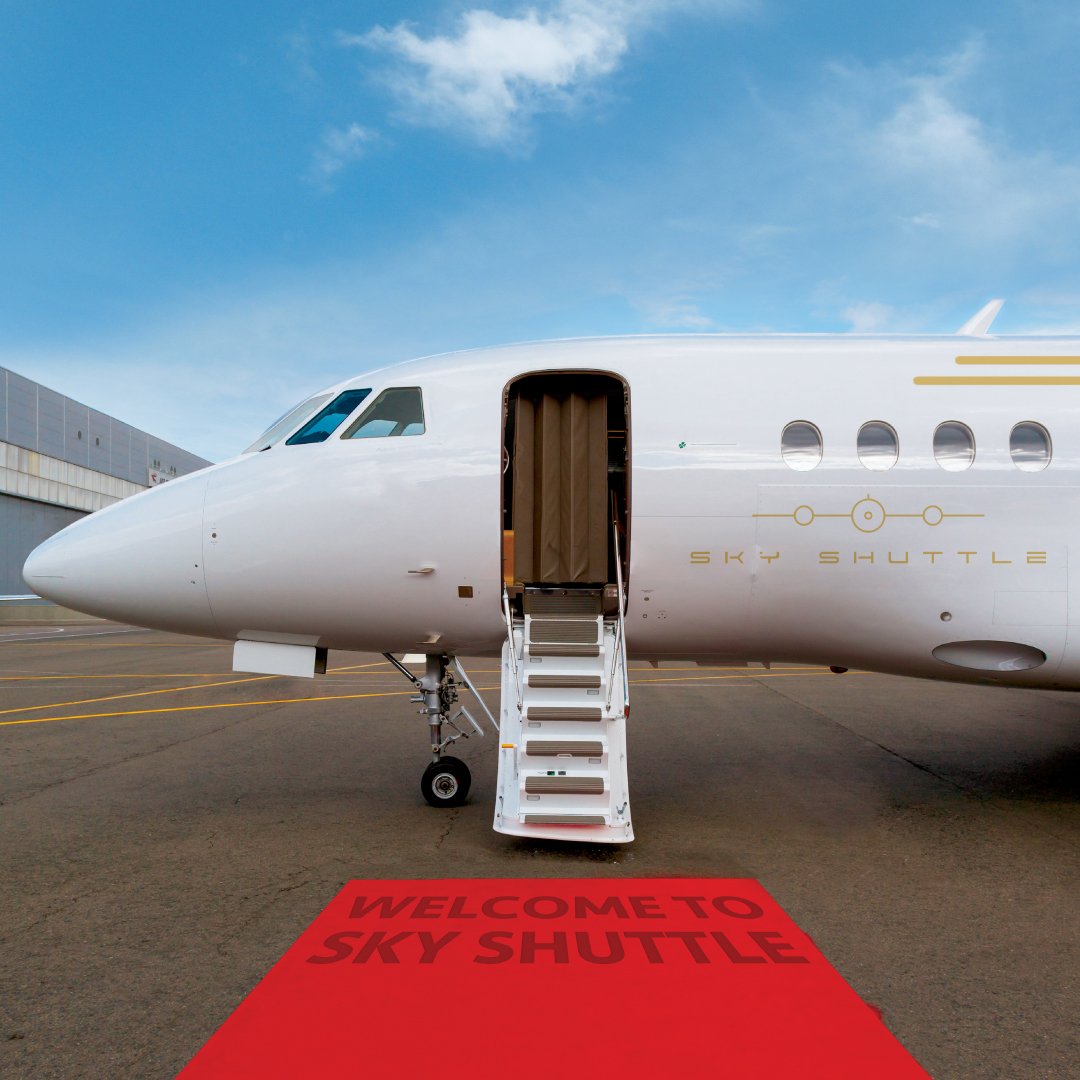 JetSetGoIndia's tweet photo. Take the first step towards a better #FlyLifeBalance. Save on your travel time and fly point-to-point in private luxury with Sky Shuttle. https://t.co/VTRERhpQh3