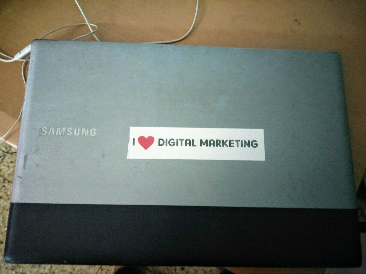 rajibmanna's tweet photo. New sticker for my old lappy 😄

#digitalmarketing #digitalmarketingconference #dmconference #digital #seo #SearchEngineOptimization #searchenginemarketing #sem #Socialmedia https://t.co/zwi6MVpSqQ