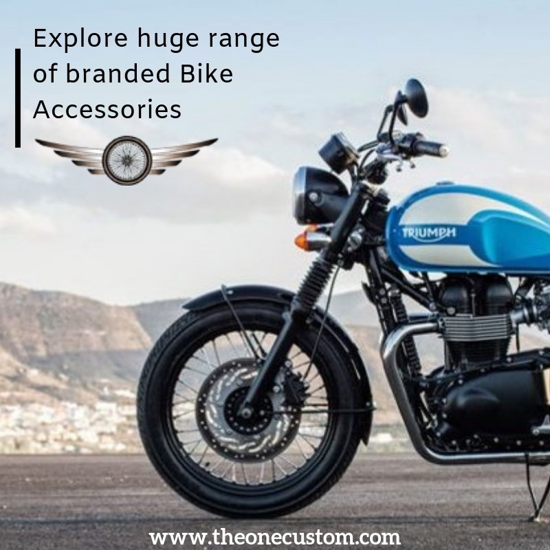 TheOneCustom1's tweet image. Explore a huge range of branded bike accessories at @TheOneCustom1
There are thousands of ways to optimize and customize a bike, and we have all the right parts for it!
Also, get free shipping all over India.
Visit us - theonecustom.com
#brandedbike #bikeaccessories