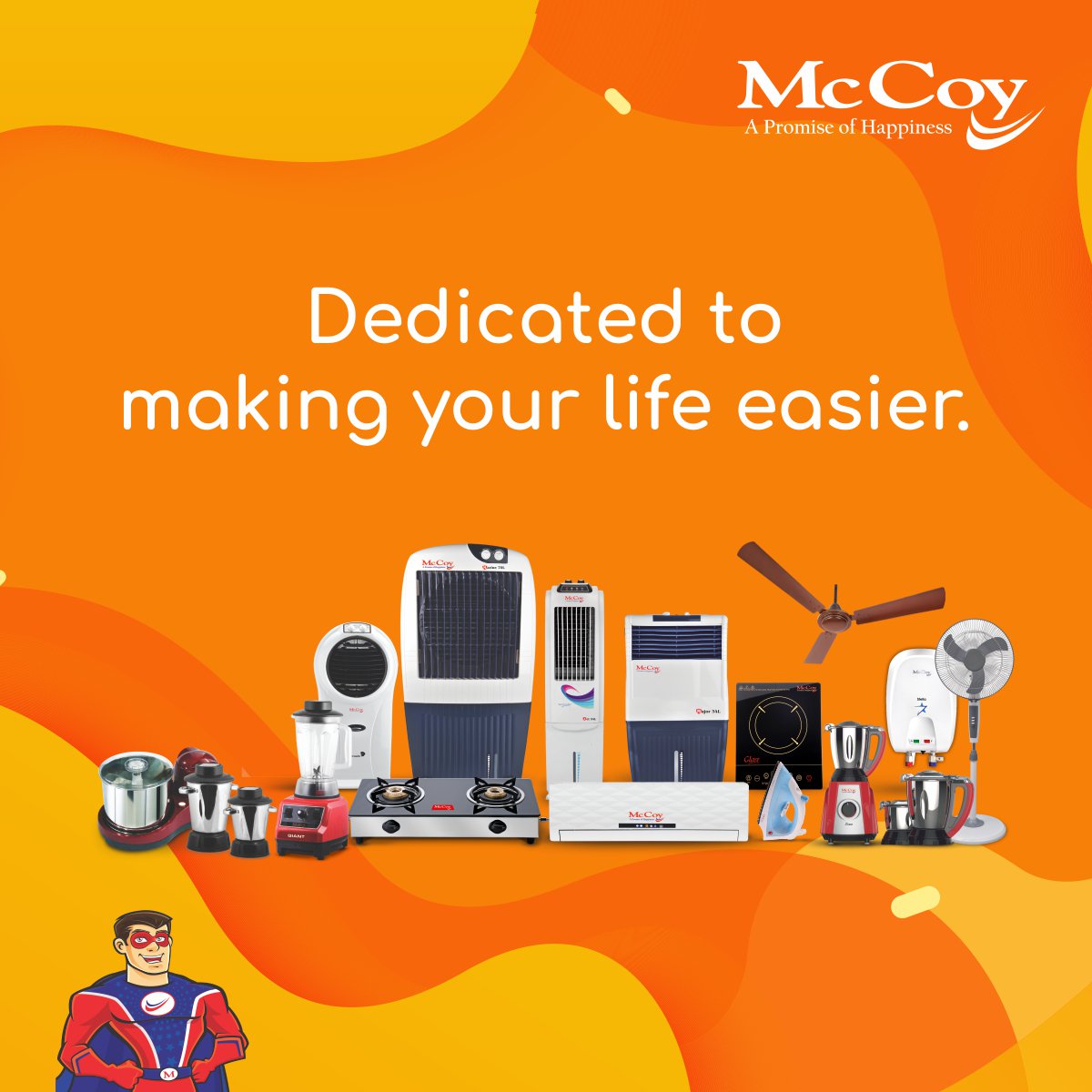 McCoyAppliances's tweet photo. With McCoy Appliances, live a relaxed & hassle-free life.
#McCoy #HomeAppliance #KitchenAppliance #Appliances #McCoyStyle #Coolers #Electronics #home #McCoyAppliances https://t.co/vsQrYFSUia
