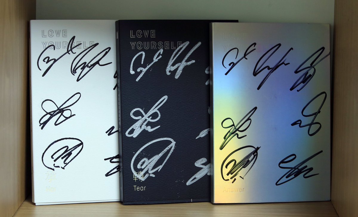 BTS 直筆サイン love your self lys 【公式通販】