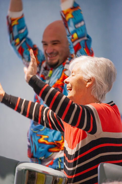 Today is Wigan's one and only  dementia friendly musical cafe.