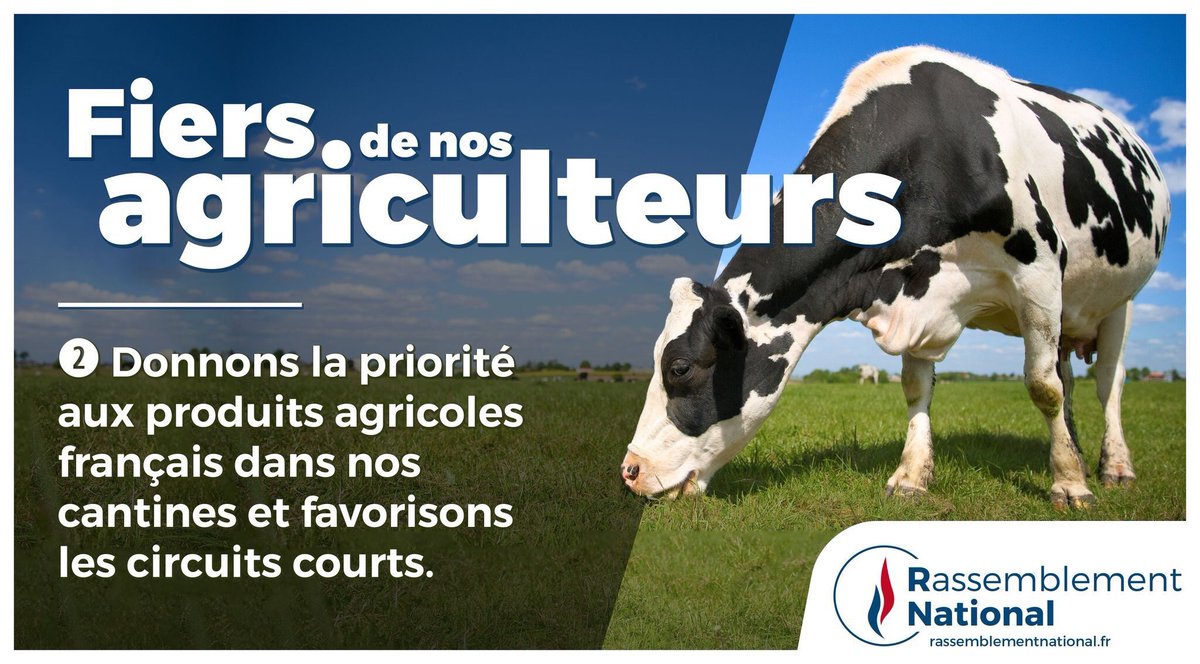 Soyons fiers de nos #agriculteurs!
Merci à eux 🙏 !
#CircuitsCourts
#PrioritéNationale