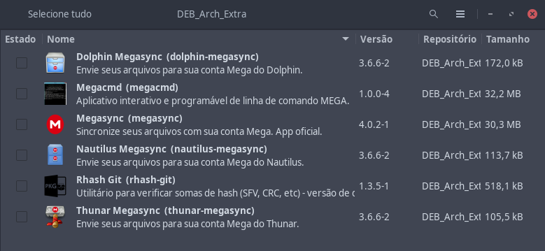 manjariando's tweet image. Testando ícones para o repositório do #Megasync