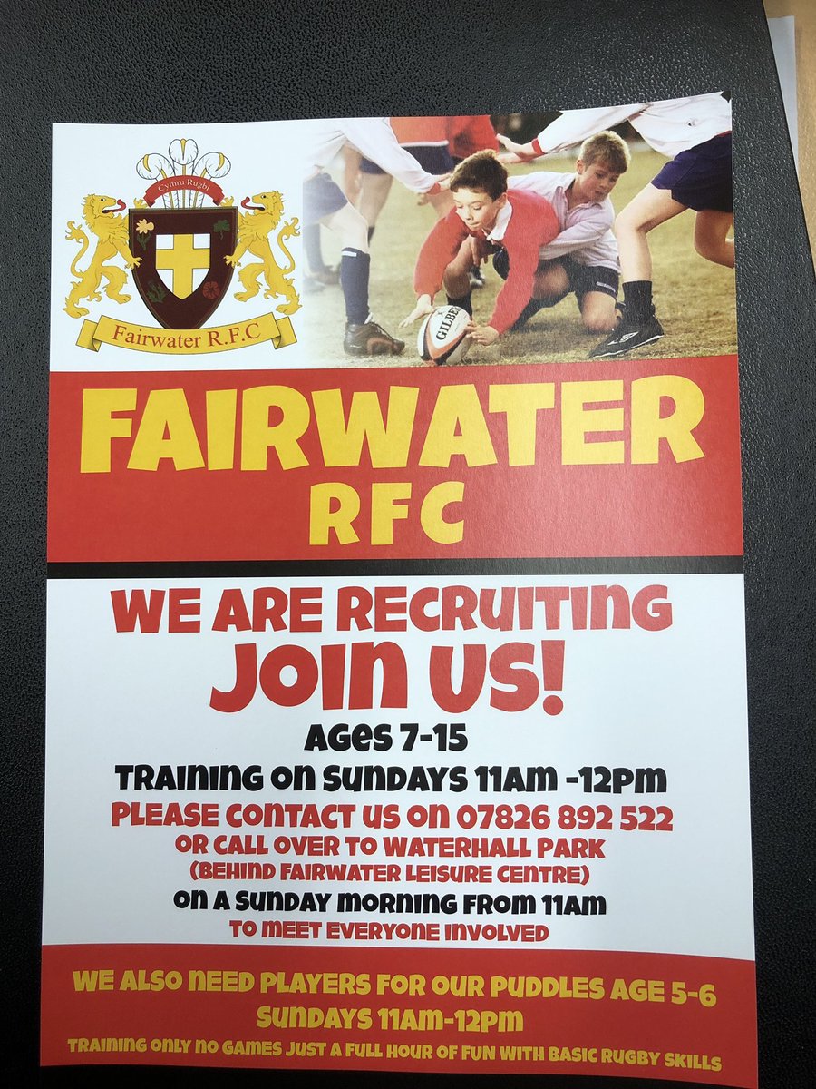 <a href="/DeanWil16048984/">Mini & Junior Rugby Wales</a> Don’t suppose could give this a wide distribution for us 👍. Thanks <a href="/Jordanmac95/">Jordan McNamee</a>