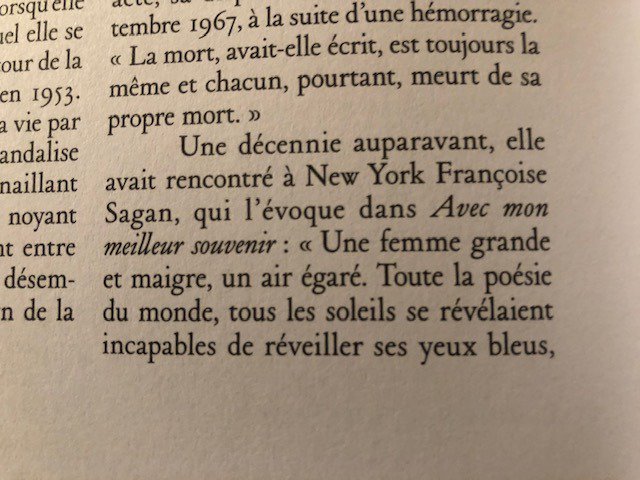 Priscillia Andrieu Vendredilecture Dans La Toujours Tres Bonne Revue America Article Passionnant Sur Carson Mccullers Avec Cette Belle Citation A Propos De Sagan Toute La Poesie Du Monde Tous Les