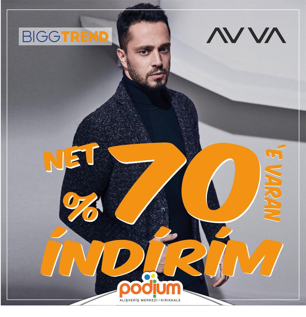 Podium_AVM's tweet photo. Murat Boz Koleksiyonu Avva’da %70’e varan indirimler Podium BiggTrend’te 😉✌🏻 @bigg.trend
#podium #biggtrend #podiummağazalar #avva #alışveriş #kampanya #indirim #erkekgiyim #kırıkkaleüniversitesi #kırıkkale #mall https://t.co/DPgIQ1wZyC