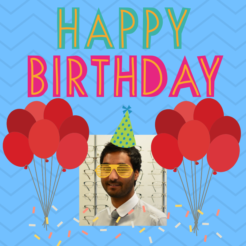 ESopticians's tweet photo. It's someone's birthday today, can you guess who? #TeamE&amp;S https://t.co/hla7hoXgbu