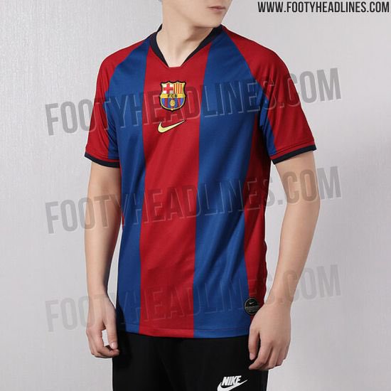 barcelona jersey 20 years