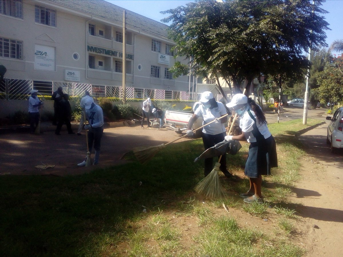 ZIA Staff, Joined the nation in cleaning on the first day of the month
