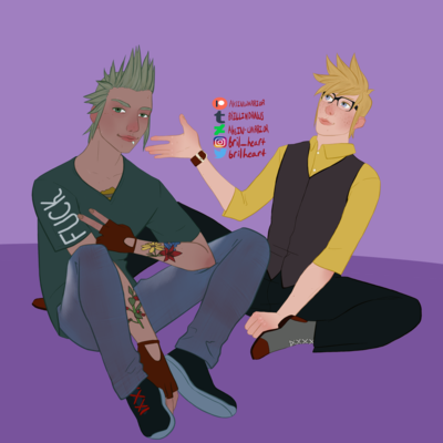 bril_heart's tweet photo. i'm extremely into this promnis roleswap au specifically bc i want to see Ignis lookin like a disaster teenager https://t.co/Ftmk8fdu0k