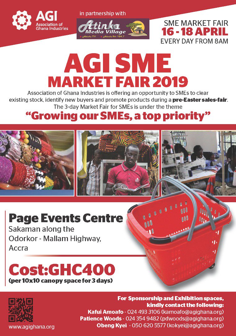 agighana's tweet photo. AGI SME FAIR 2019 - https://t.co/KuXoB5KRmL https://t.co/vK1pZgBElU