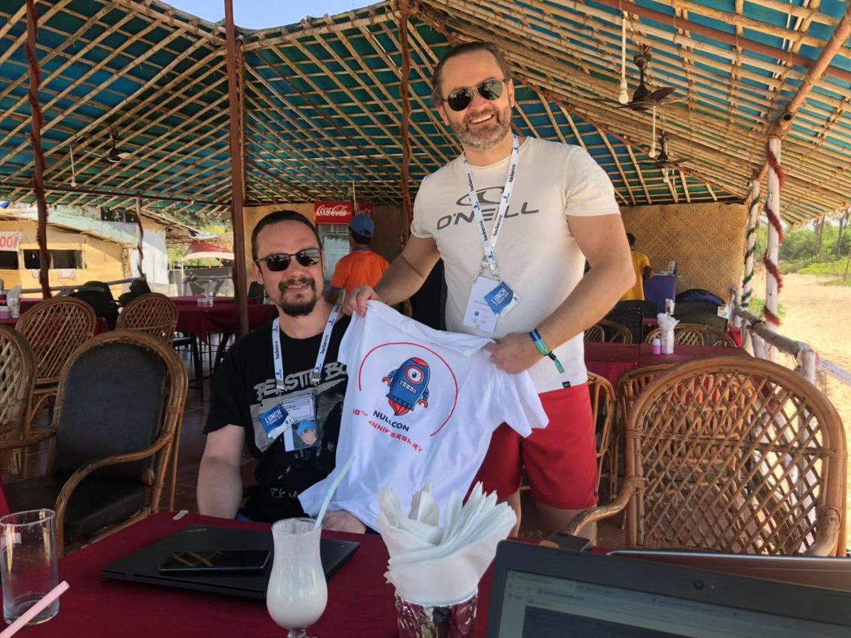 at <a href="/nullcon/">NULLCON</a>   with the gear,  <a href="/RfidGroup/">RFID Research Group</a>  <a href="/0xFFFF2/">0xFFFF</a>