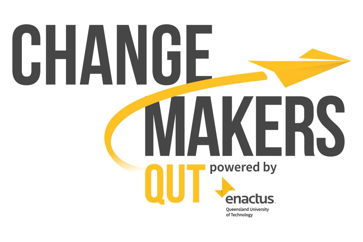 QUTEship's tweet photo. Who’s ready to change the 🌎? We are! QUT #Changemakers 2019 is launching &amp; you can part of making an impact: #profit4purpose @EnactusQUT🇦🇺#1 https://t.co/W1Bxr03Nvp