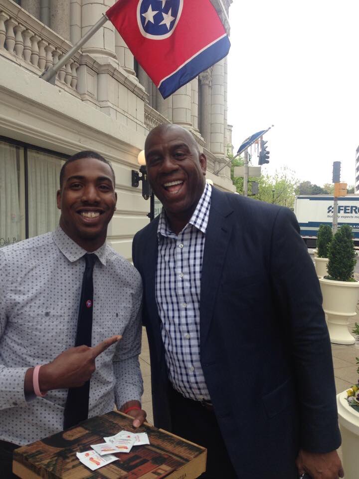 LSTRATEGIESCEO's tweet photo. Tbt with @MagicJohnson Fun times in Nashville. We are still looking to partner with the Canyon Johnson Urban Fund. https://t.co/jnG2PWOhiJ