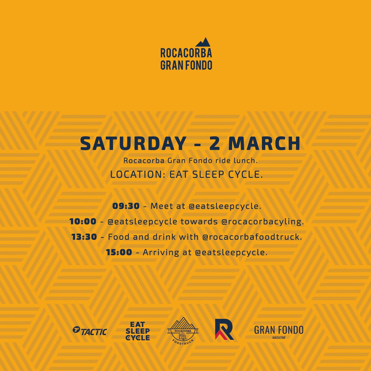 Ens espera un cap de setmana apassionant que volem compatir amb tots vosaltres. Aquest és el "menú" que hem preparat!

Sortejos, obsequis i sorpreses. Us esperem!