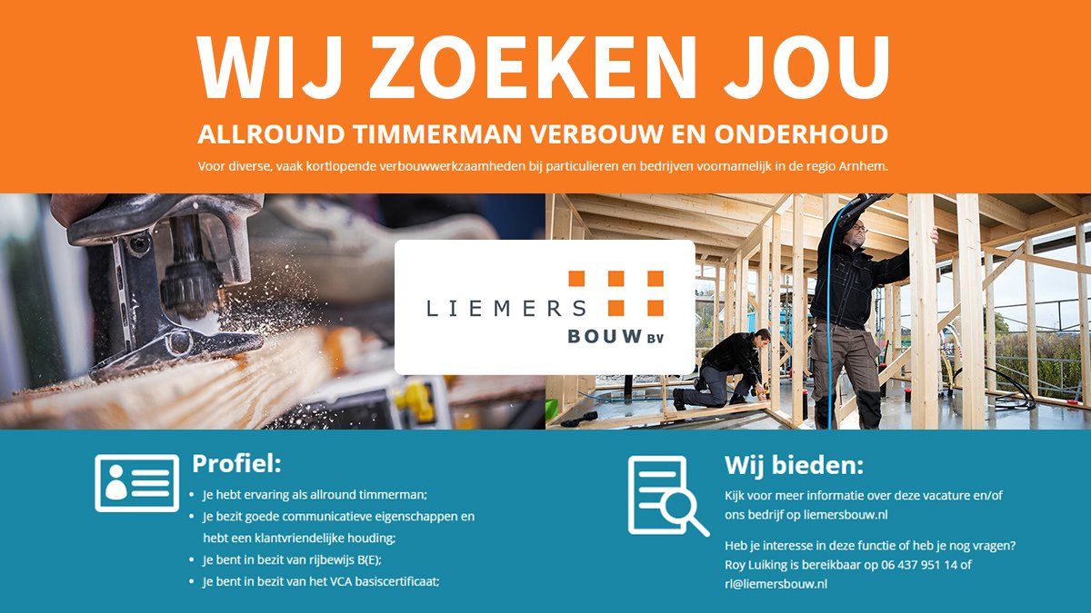 Wie komt ons team versterken?