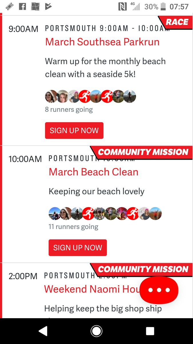 There's so much going on with <a href="/GGPortsmouth/">GoodGym Portsmouth ❤️💙</a> tomorrow it doesn't fit on one screenshot! 📸 

Sign up for the fun 🏃🏼‍♀️ and good deeds 👍 here goodgym.org/areas/portsmou…