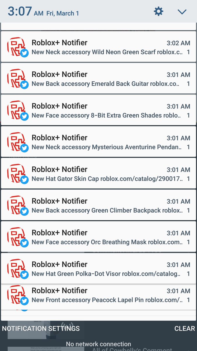 Roblox Catalog Notifier