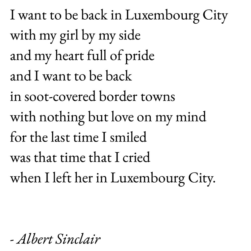 Albert Sinclair Twitter पर We Attach A Lot Of Meaning To Places In Our Past It S Only Natural To Long For Those Times Again Poem Poems Poet Poetry Poetrycommunity Love Luxembourg Luxembourgcity Albert Sinclair Twitter पर We Attach A Lot Of Meaning To Places In Our Past It S Only Natural To Long For Those Times Again Poem Poems Poet Poetry Poetrycommunity Love Luxembourg Luxembourgcity