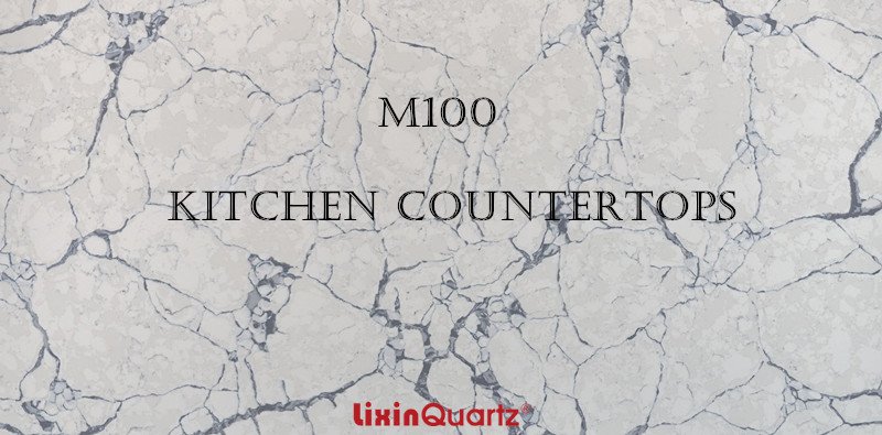Newly quartz color M100 perfect for kitchen countertops. #quartzstone #quartzcountertops #quartzslab #slabs #kitchencountertops #kitchenworktops #kitchendesign #homesweethome #homedesign #lixinquartz
