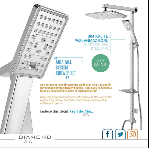 DiamondShowersS's tweet photo. #diamondduşsetleri #diamondshowerssets#diamond #duşsetleri #duş #banyo #banyosetleri#diamondshowers #showers #showerssets #bathroom #stattaff #shutoff https://t.co/AlxQamr644