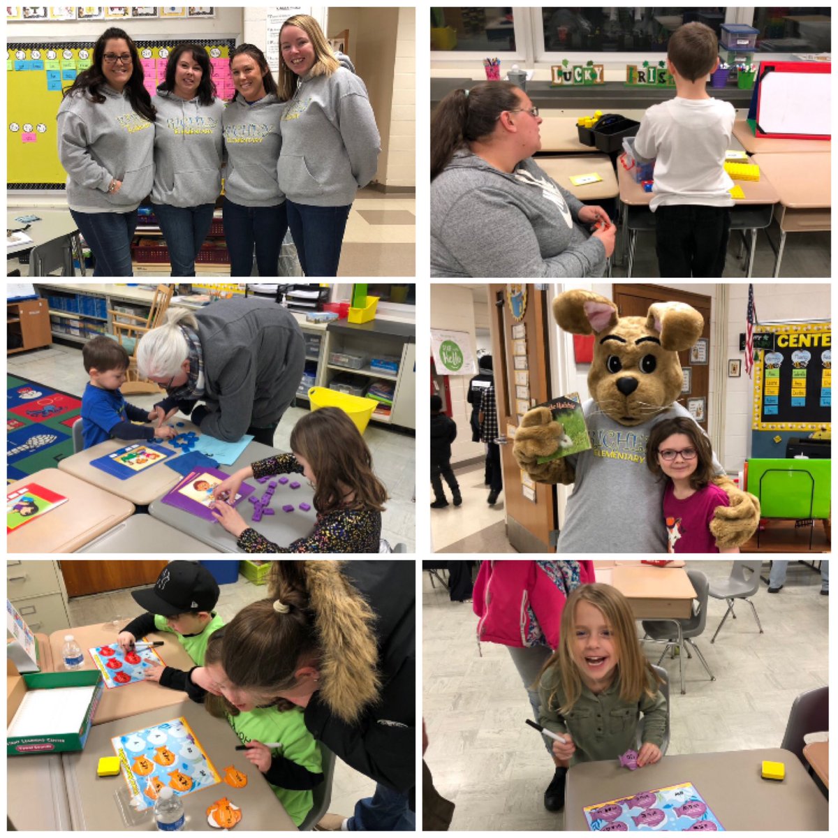 What a great turnout for Literacy Night ~ thank you to all the families that joined us!! #Ilovetoreadmonth #literacynight #RicheyProud #firstgradeteacher #readingisfun