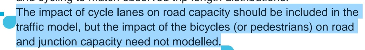 We already know the answer. The official position of  @TFIupdates, as stated on the record & as hard-wired into their Transport Model, is expressed in two conceits:• Cycle infrastructure "reduces road capacity"• Drivers must be "compensated" for measures that enable cycling.