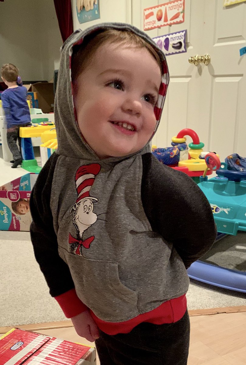 My Matthew and I are ready to celebrate Dr. Seuss today! #readacrossamerica2019 <a href="/MarlboroES/">Marlboro Elementary School</a>