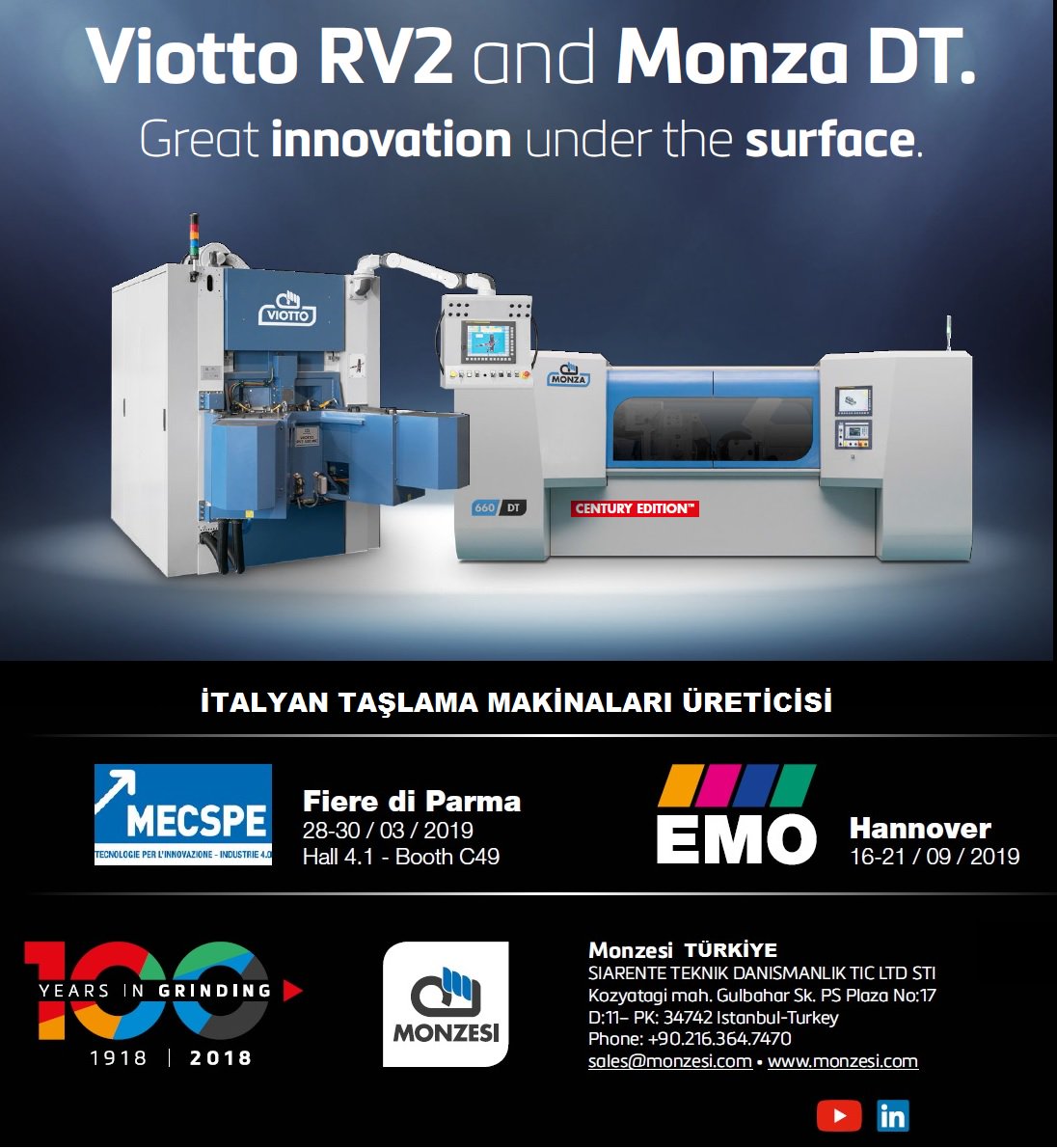 metalzon (@metalzonofc) on Twitter photo <a href="/MetalzonOfc/">metalzon</a> <a href="/siarente/">Siarente Teknik Danismanlik Ticaret Ltd Sti</a> <a href="/monza/">monzita</a> <a href="/viotto/">paolo viotto</a> <a href="/monzesi/">Monzesi</a> #siarente #monzesi #monza #mecspe2019 #emo2019 #grindingmachine #centerlessmachine #doublediscmachine #çiftdisktaşlama #merkezsiztaşlama #tuyap2019 #automechanica2019 #cnrexpo <a href="/MetalzonOfc/">metalzon</a> <a href="/siarente/">Siarente Teknik Danismanlik Ticaret Ltd Sti</a> <a href="/monza/">monzita</a> <a href="/viotto/">paolo viotto</a> <a href="/monzesi/">Monzesi</a> #siarente #monzesi #monza #mecspe2019 #emo2019 #grindingmachine #centerlessmachine #doublediscmachine #çiftdisktaşlama #merkezsiztaşlama #tuyap2019 #automechanica2019 #cnrexpo