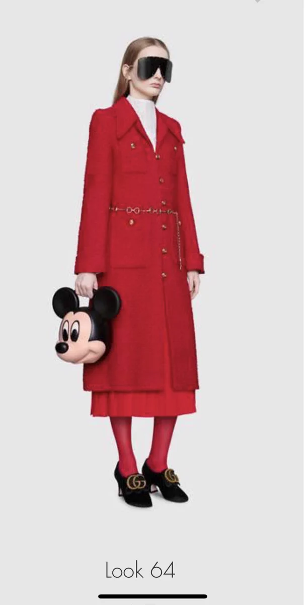 【GUCCI春夏コレクション】ミッキーの首を打ち取ったみたい！？