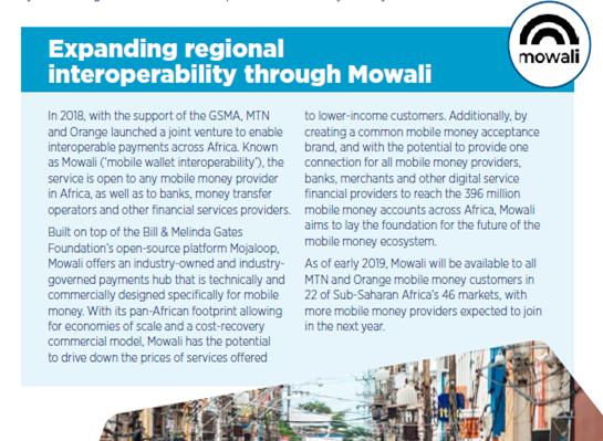 Mowali_'s tweet photo. With the support of @GSMA, @MTNGroup and @Orange launched @Mowali_ a joint venture to enable interoperable payments across #Africa #mobilemoney #Interoperability @GSMAMobileMoney #SOTIR #MWC19 https://t.co/iuUJm85gwJ