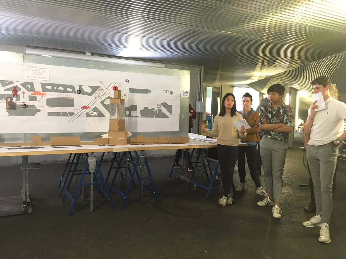 FondationCD's tweet photo. #ÉgalitédesChances / Dernier jour de stage en École d’#architecture à l’@ensaNantes1 ! Les élèves présentent leur projet réalisé en ateliers devant un jury composé de représentants des #ensa partenaires ! @lardepa @ENSABRETAGNE @ENSACF @EnsaMarseille @ENSAPM @ENSASE_officiel https://t.co/PCQ0lBGjOO
