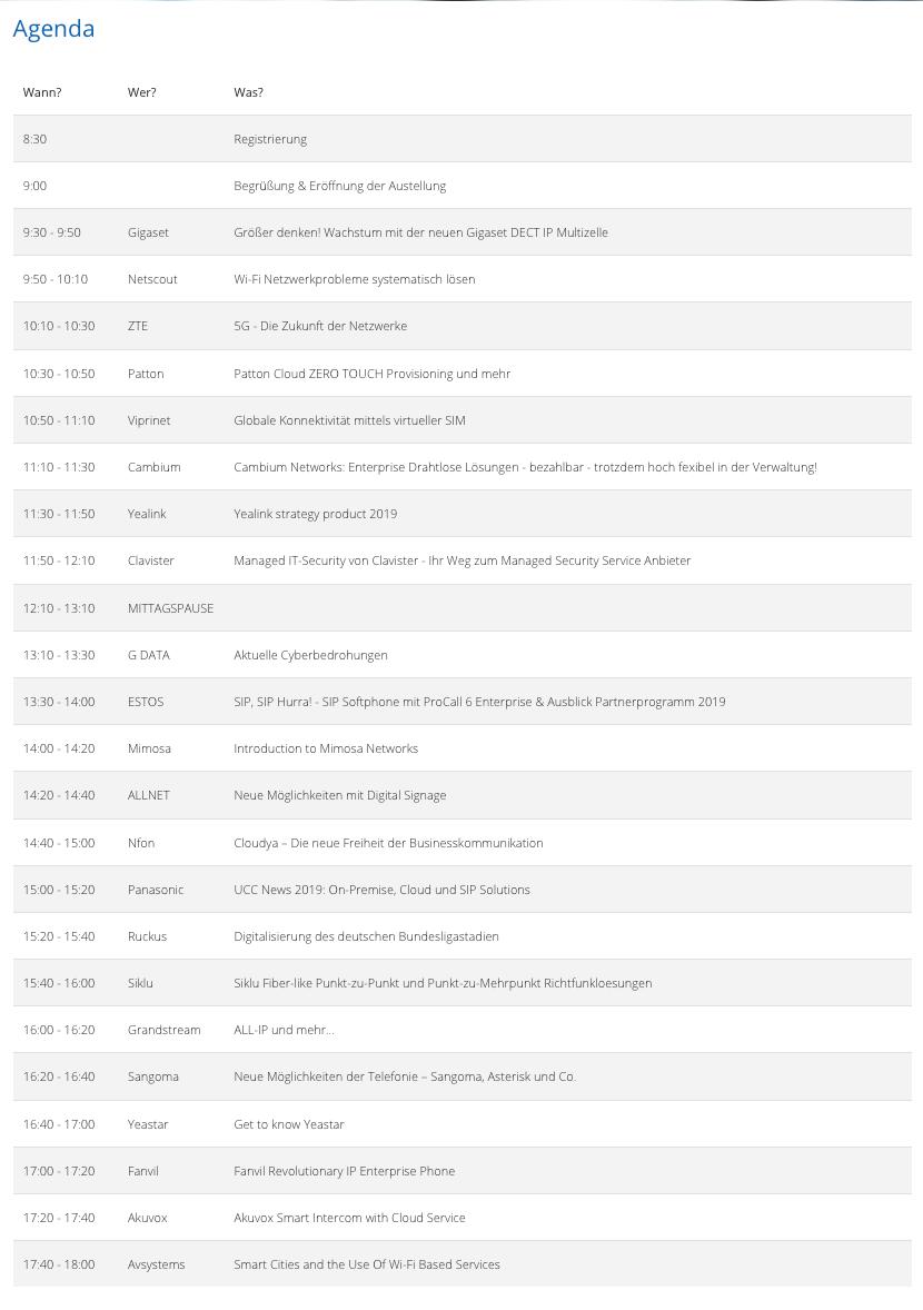 ALLNETGmbH's tweet image. Der ALLNET #ICTSolutionDay 2019 ist in vollem Gange. Wir wünschen allen Teilnehmern und Partnern heute viel Spaß und interessante Gespräche!
