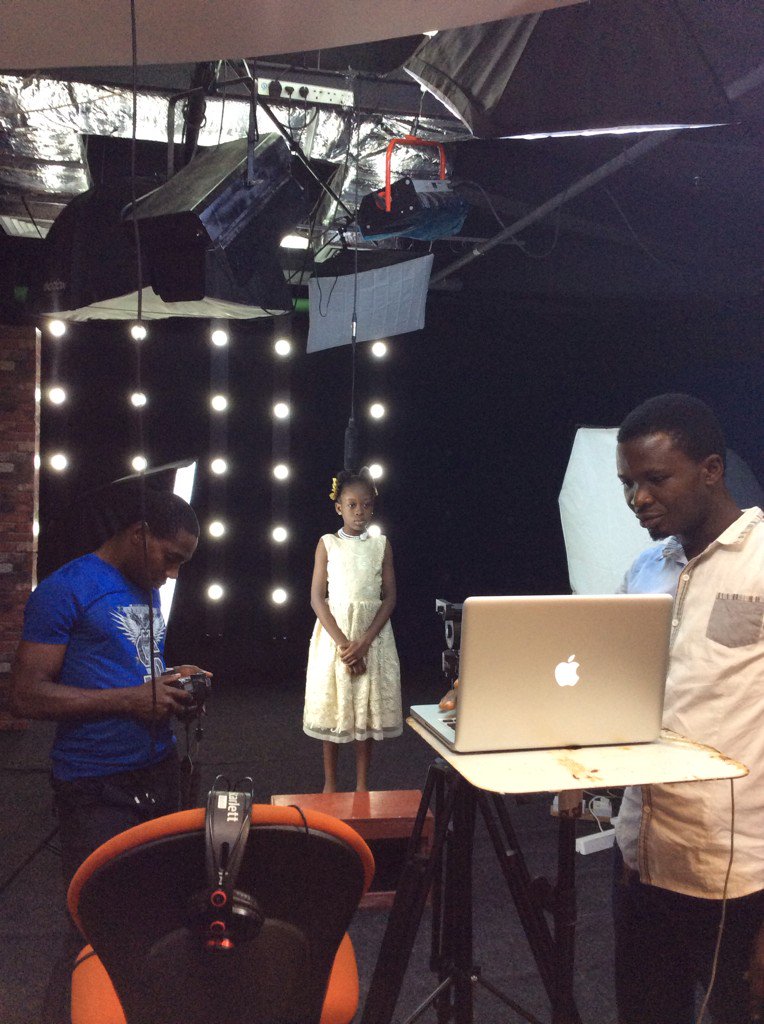 Kudosng's tweet photo. Juanita in the studio today. https://t.co/CKRn9TPqXK