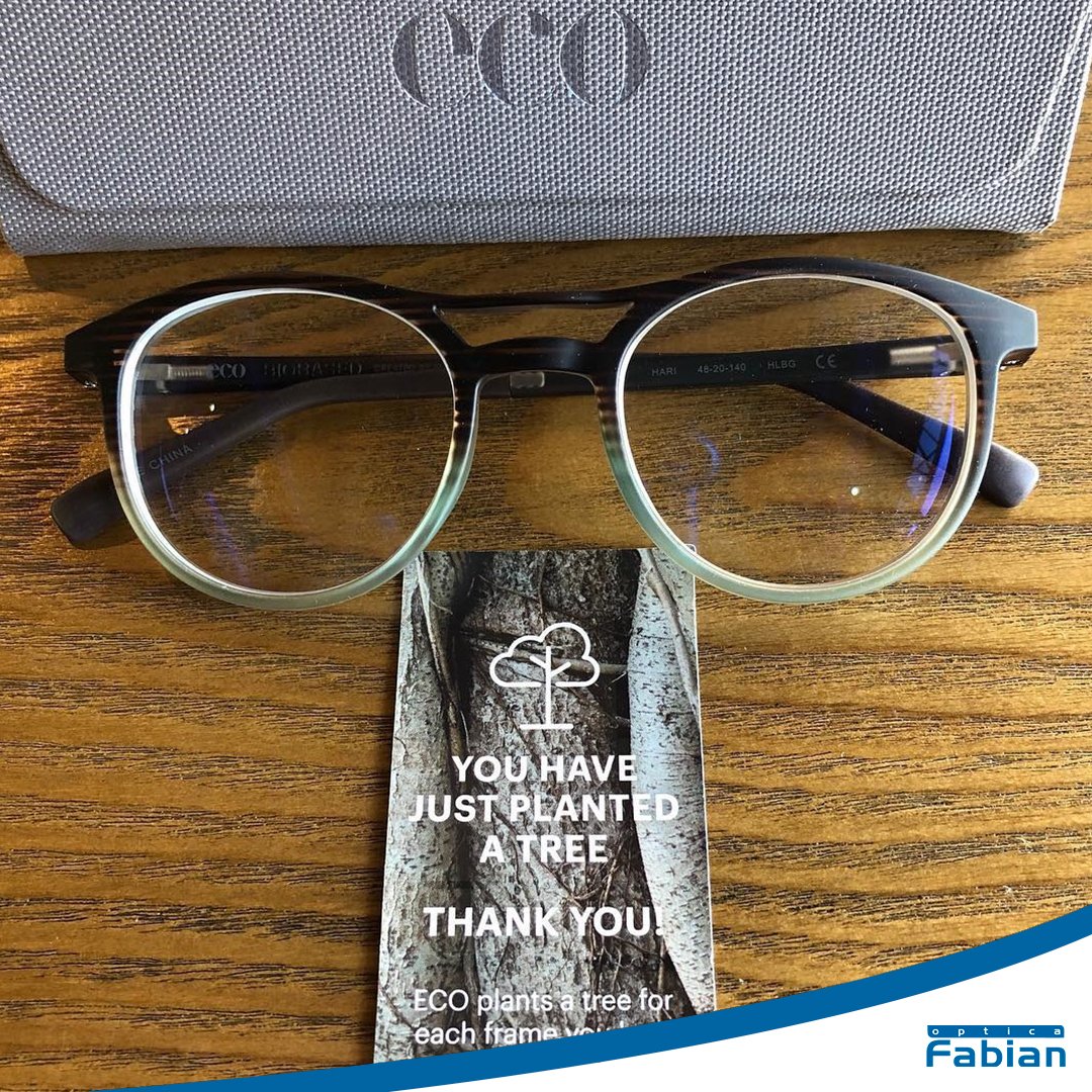 opticafabian's tweet photo. Por cada gafa #Eco de @modoeyewear que compras, se planta un árbol. 👓🌳 Además, sus fabricación es 💯% sostenible con el medio ambiente. ♻ Y sientan genial. ¿Qué más se les puede pedir? 🤓
·
#ÓpticaFabián 💻 https://t.co/8UAwHY1bQC https://t.co/76OS1jr2tQ